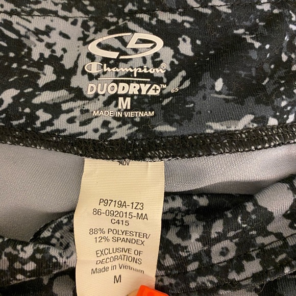 Champion High Rise Grey Galaxy Workout Leggings - Picture 3 of 3